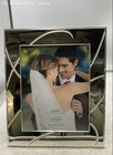 Lenox Silver Adorn Modern Swirl Design Elegant Home Decor 8X10 Art Picture Frame