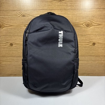 Thule Subterra 23L Laptop Backpack Tech Travel Bag 15  Sleeve Black