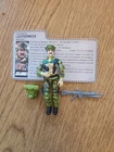 GI Joe Leatherneck 1986 v1 *100% COMPLETE w/File Card, Near Mint!* Vintage ARAH