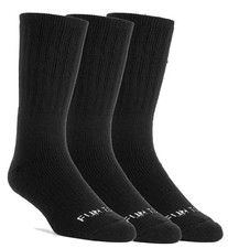 Men's Thermal insulated Heavy Duty Premium Merino Wool Crew Socks 3 pairs