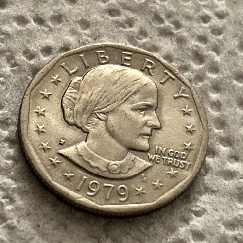 1979 Susan B Anthony Liberty FG - Frank Gasparro ONE DOLLAR U.S. Coin "P" - Picture 1 of 2