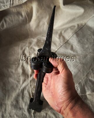 19th C. HAND FORGED FIELD ANVIL / SCYTHE SHARPENING TOOL / VAMPIRE KILLER