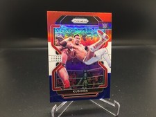 2022 Panini Prizm WWE Red White & Blue Prizm Kushida #133