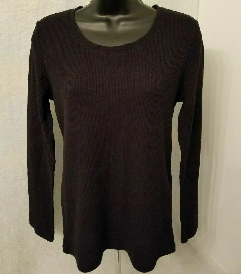 Camisa Top Blusa Ambiance Juniors Mujer Talla L Grande Negra Foto 4 de 4