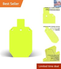 AR500 Steel Target for Shooting 1/2" Thick Gong Silhouette Metal Target - Las...