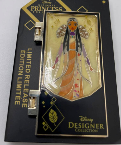 Disney Designer Ultimate Princess Collection Pocahontas Hinged Pin Limited New