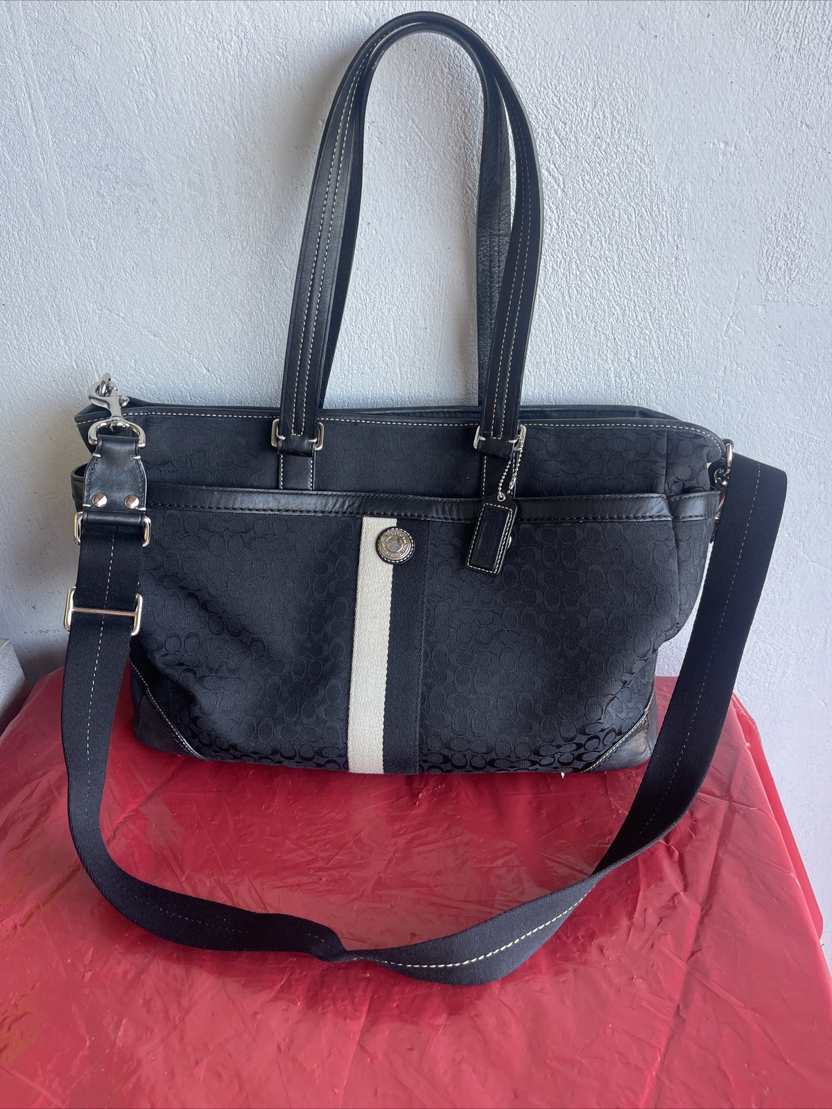 COACH Voyager Cross Body Laptop Bag, Diaper, Carryon… Gem