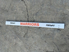 New Portapit Track  Field Hurdle Top Cross Bar - Warriors