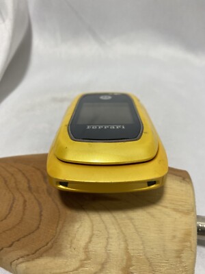 Motorola i897 Ferrari Yellow special Edition Phone | eBay