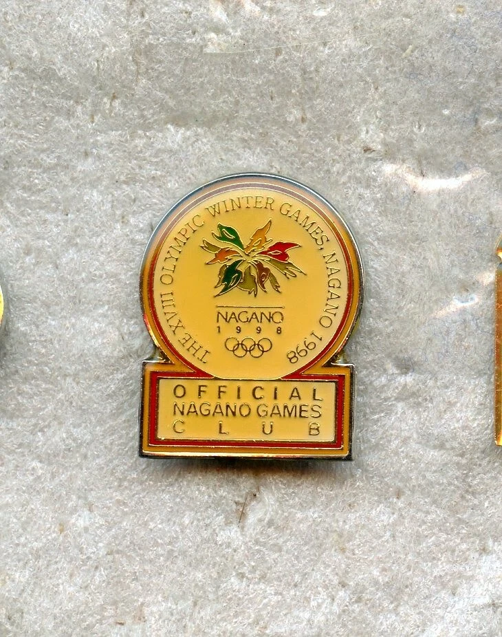 Pin's jeux Olympiques Nagano 1998 McDonald's Coca