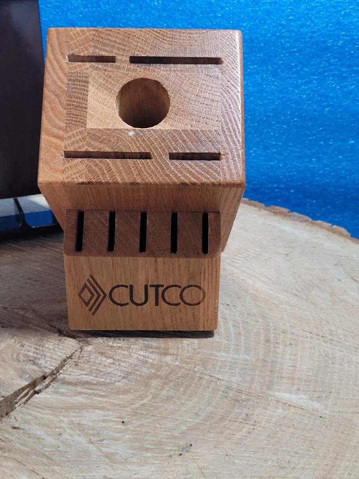 Bloques de cuchillos para cajones de pared/plástico madera roble miel/plástico 2 ranuras CUTCO 10/3.OBO  Foto 4 de 4