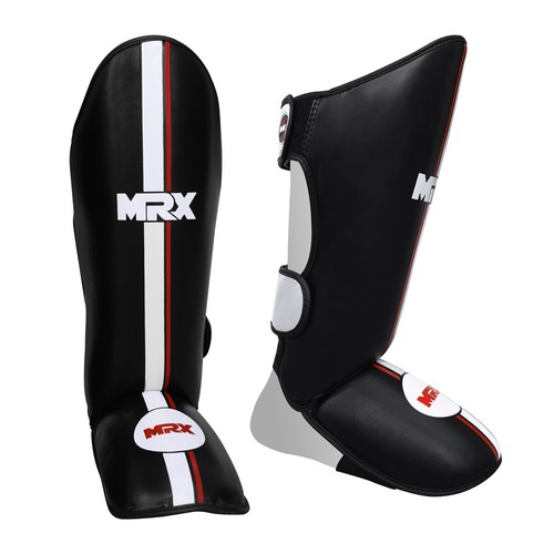 MRX MMA Muay Thai Kickboxing Training Shin Guard Pads for Boxing Embossed Design - Picture 42 of 48