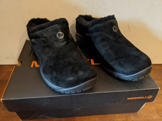 merrell encore ice work clog