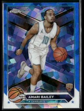2023-24 Topps Chrome Basketball Sapphire #172 Amari Bailey