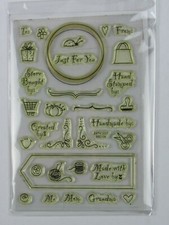 Homemade Themed Cling Stamps