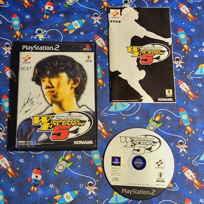 Jeu PS2 World Winning Eleven 5 – Version Japonaise NTSC, Bon état, Japon