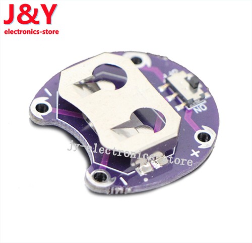 10PCS LilyPad Coin Cell CR2032 Board Battery Holder With Small Slide Switch - Picture 7 of 7