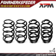 4x Ressorts de Suspension avant Arrière pour Audi A4 8E B6 B7 01-08 1.6 Break