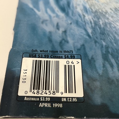 SURFING Magazine April 1998 Andy Irons - Saxon Boucher Poster - Imagen 2 de 5
