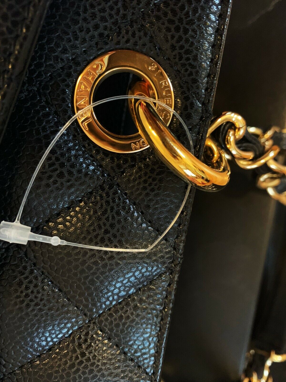 NEW Chanel GST Grand Shopping Tote Bag 100% Genuine Black
