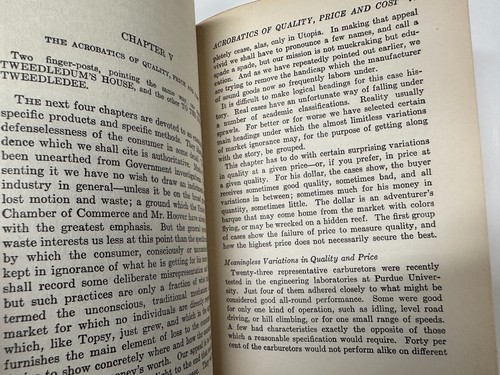 Your Money’s Worth by Stuart Chase and F. J. Schlink 1927 1st Edition OOP - Picture 10 of 13