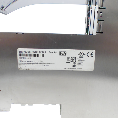 B&R ACOPOS multi I0055D 8BVI055HWS0.000-1 Wechselrichtermodul Rev: P0 -used- - Picture 3 of 5