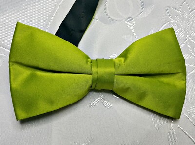 lemon green tie