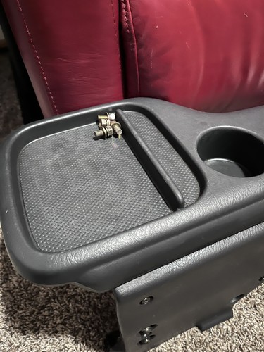 Consola de mesa central CRV 97-01, bandeja plegable portavasos con hardware como nueva OEM - Imagen 2 de 2
