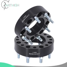 For 2011-2025 Silverado Sierra 2500 HD 8x180 Wheel Spacers (2) 2" Thick 14x1.5