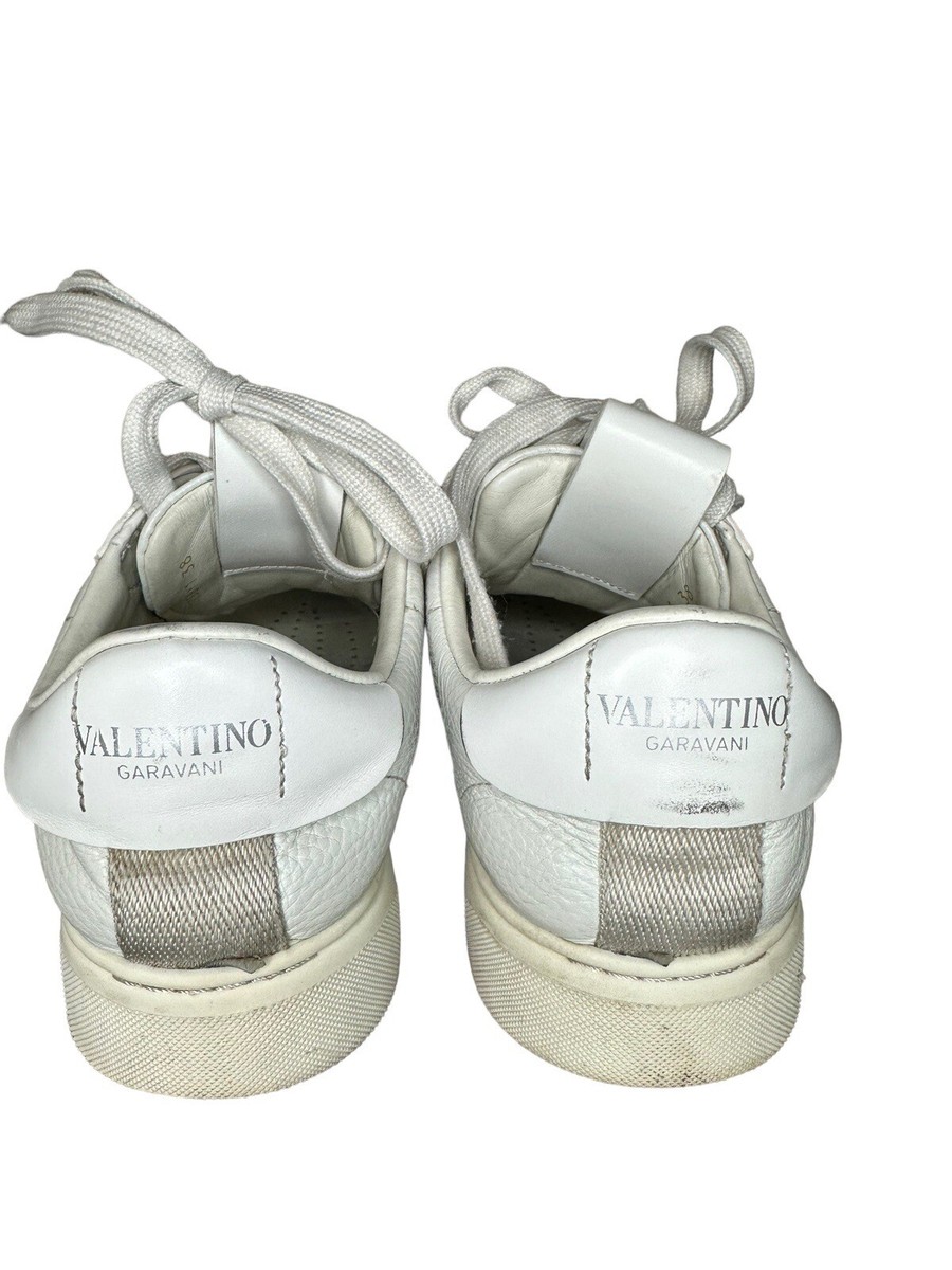 Valentino Garavani B3KC65C9EMDSV 関税送料込 Valentino Garavani Low-Top Calfskin VL7N Sneakers with Bands