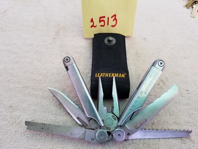 1 older Leatherman WAVE Multi Tool Fishing Hunting Camping EXCELLENT   LOT 2513
