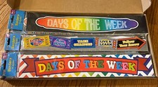 Bulletin Board Border Trim School - 3 Designs/10Each - Days, Dream Big, AimNEW C