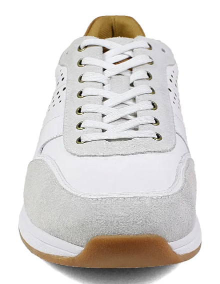 FLORSHEIM Men\'s Size 9.5 White Fusion Sport Sneaker Florsheim Mens Size 9.5 W White Fusion Sport Sneakers Z3418  main image 3