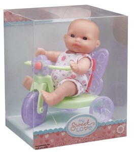 My Sweet Love Lots To Love 5 Baby Doll With Outfit And Mini Tricycle Berenguer Ebay
