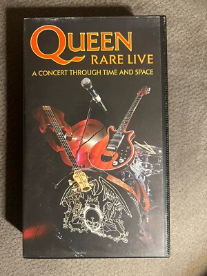 QUEEN Rare Live A Concert Through Time And Space VHS JAPAN 1989