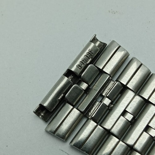 18 mm Bambi B4638F Stainless Steel Vintage Men’s Watch Bracelet - Picture 6 of 8