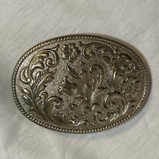 Unisex Men  s Woman  s Floral Belt Buckle