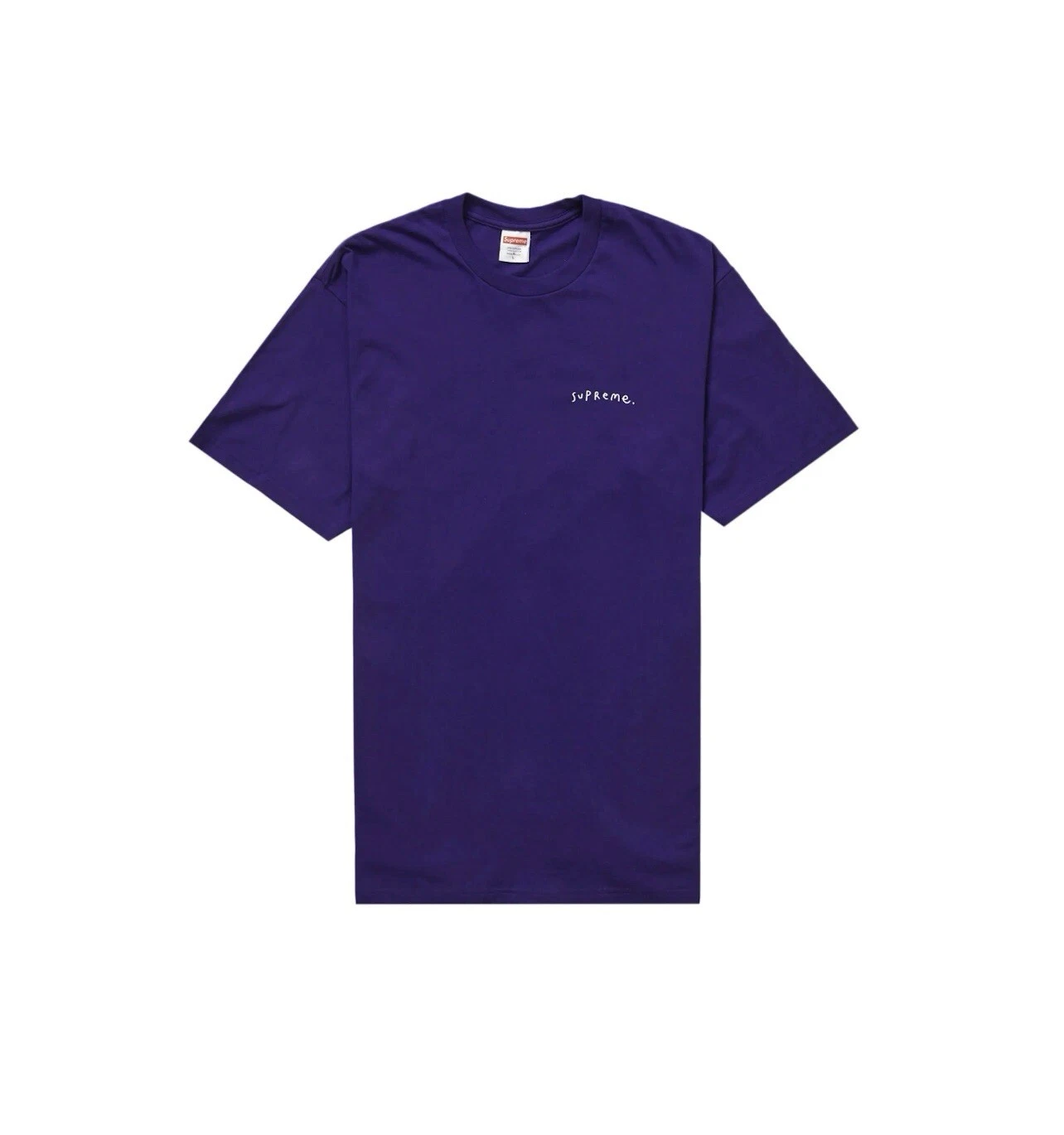 Tee shirt violet Supreme Yin Yang taille : XXL