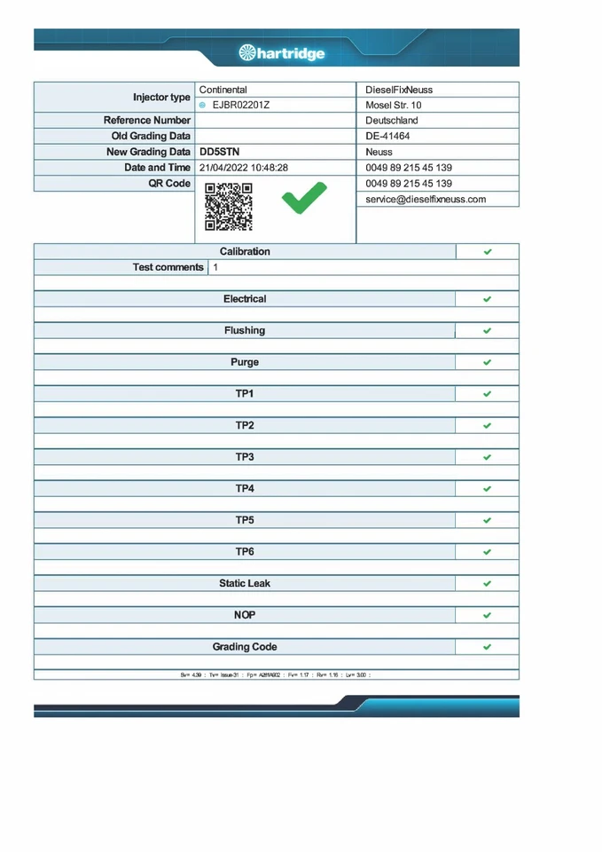 4x Fuel Injector DELPHI EJBR02201Z EJBR01601Z Ford Transit Connect 1.8TDCI - Image 3 of 4
