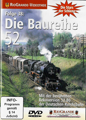 DVD Baureihe 52 - Stars der Schiene - inkl. Reko-Lok 52.80 der DR - Folge 38