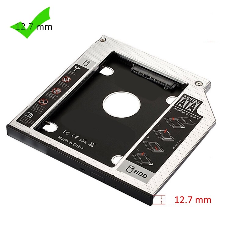 EWENT ADATTATORE HDD/SSD SATA III PER DRIVE CD/DVD 12,7mm EW7005