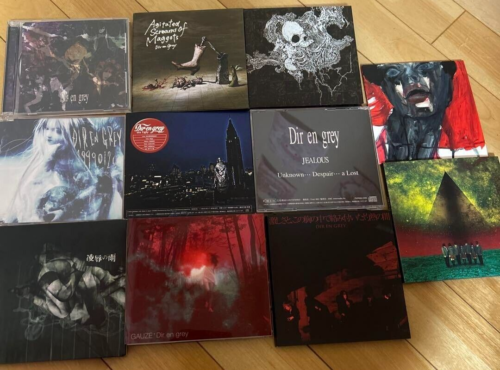 Dir en grey 11CDs Bulk set V-kei Japanese Rock Band