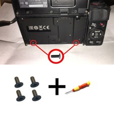 4pcs x For Canon EOS M3 M5 M6 G7X2 G7X3 G7X mark ii iii Screen Screws