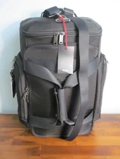 TUMI Luggage Evanston Black Carry On Combination Packable Backpack-Duffle, NWT