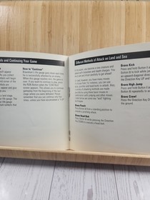 Bravoman (TurboGrafx-16)  Manual Only.  No Game.   