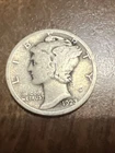 1923 Mercury 90% Silver Dime Upgrade Your Collection Today. Silver Is Rising