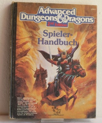 Advanced Dungeons & Dragons 2nd Edition  - Spieler Handbuch - TSR Roleplay