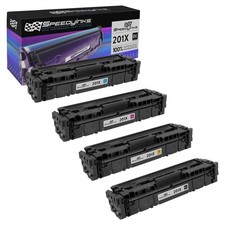 For HP 201X HY 4pk CF400X Black, CF401X Cyan, CF402X Yellow,  CF403X Magenta