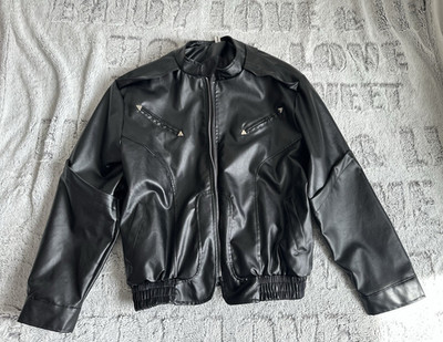 Herren Bomberjacke Schwarz