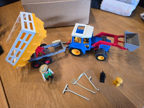 Playmobil Traktor mit Anhänger günstig kaufen